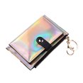 thumbnail image 1 of Cartera pequeña y compacta de cuero PU para mujer Sunnimix con bloqueo dorado 10x1x8.5cm, 1 of 6