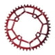 thumbnail image 2 of de bicicleta fuerte 4 pernos 104BCD Rueda de cadena anti-caída Bicicleta Rojo 44T Sunnimix Plato de bicicleta, 2 of 8