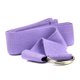 thumbnail image 3 of Correa de yoga (90" x 1,5" morada) con hebilla de anilla en D ajustable: correas de ejercicio de algodón y poliéster duraderas para estiramiento, acondicionamiento físico general, flexibilidad y fisioterapia. Rojo Verde, 3 of 5