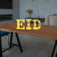 thumbnail image 3 of Ramadan Mubarak LED Letter Lights - Battery-Powered Table Decoration with Mirror Surface, Party Decor for Eid, Home, and Tabletop Celebrations, Gift, 3 of 6