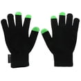 thumbnail image 3 of Mato & Hash Touchscreen Compatible Tech Gloves with Grip Palm - Black/Green CA7075, 3 of 4