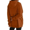 thumbnail image 4 of XMMSWDLA Womens Oversized Hoodies Sweatshirts Fleece Hooded Pullover Tops Sweaters Casual Comfy Fall Fashion Outfits Clothes 2024, 4 of 7