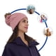 thumbnail image 1 of Gorro de Invierno para Mujer Gaon Tejido de Punto Suave Ligero y Cálido Rosa, 1 of 5