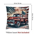 thumbnail image 4 of nygtbtfer Set of 4 Throw Pillow Covers Pillow Covers American Flag Red White Blue Cushion Covers Pillow Cases Home Outdoor Decorations White, 4 of 7