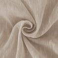 thumbnail image 5 of PrimeBeau Semi Sheer Linen Curtains Light Filtering Natural Linen Blended Grommet Draperies, 52" x 96" inch, 2 Panel Set, 5 of 8