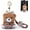 Cookie Bear Brown, variant on Cute Key Chain Plush Bear Bag Charm Teddy Bear Keychain Gift For Handbag,Purse, Backpack, Car Keys Bear Brown