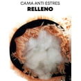 thumbnail image 4 of Cama Antiestres Lunics Mediana Negra Cama MD Peluche Negro, 4 of 8
