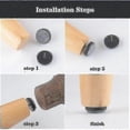 thumbnail image 3 of 50 Pack Durable Nylon Furniture Glides for Chair, Table, and Sofa Legs Floor Protection Solution, 3 of 3