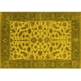 thumbnail image 1 of Ahgly Company Indoor Rectangle Oriental Yellow Traditional Area Rugs, 8' x 12', 1 of 4