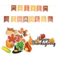 thumbnail image 3 of 1 juego de decoraciones delicadas para pasteles, decoraciones para cupcakes con tema de Acción de Gracias, púas para pasteles de dibujos animados, pancarta para fiestas, 3 of 8