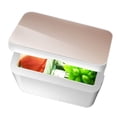thumbnail image 4 of Mini refrigerador refrigerador y calentador pequeño portátil Refrigerador de bajo consumo de energía con espejo cosmético CA 220 V enchufe CN 12 l dorado tanto para el hogar como para el vehículo, 4 of 10