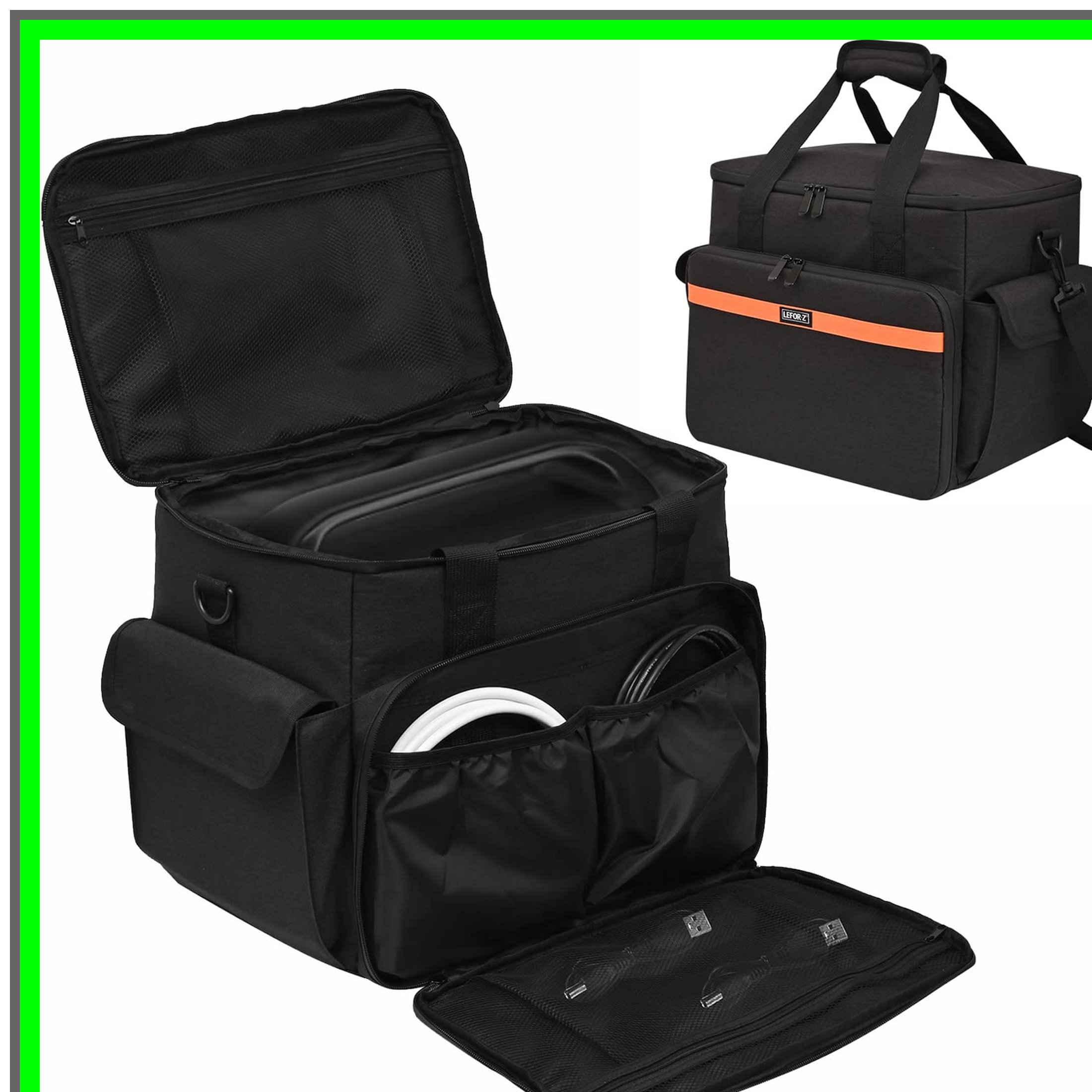 Portable Power Station Carrying Case for Jackery, ECOFLOW, BLUETTI, GRECELL