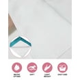 thumbnail image 6 of Turquoise Marble Kitchen Dish Towels for Drying Dishes Set of 4, Minimalist Abstract Golden Fluid Art Waffle Weave Microfiber Hand Tea Bathroom Towels Quick Dry & Absorbent Towel 15.7x23.6, 6 of 7