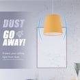 thumbnail image 3 of VERDANVERSE Cloth Lamp Shade Yellow Simple Design for Table Lamp 1Set, 3 of 4