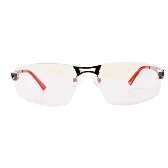 Arozzi - Visione VX600 Blue Light Blocking Computer and Gaming Glasses - Anti-Glare, UV Protection - Red