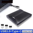 thumbnail image 3 of DVD External Drive USB3.0 CD Reader Player Multi-Function DVD Burner Recorder Optical Disk Drives ,Plug and Play, 3 of 7