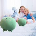 thumbnail image 3 of Octopus Stuffed Animals Plush Toy Fat Chubby Cartoon Plush Hugging Pillow Super Soft Dinosaur Doll Gift (Green 11.8 Inch), 3 of 4