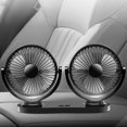 thumbnail image 4 of Car Fan Auto for SUV Office Vehicle Black, 4 of 8