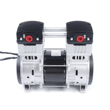 1100W OILLESS VACUUM Pump Industrial Air Compressor Oil Free Piston