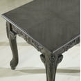 thumbnail image 3 of Roundhill Furniture Traditional Ornate Detailing Wood Coffee Table, 3 of 4