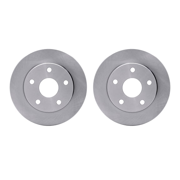 Dynamic Friction Company Front Brake Rotors 6002-76107