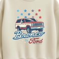 thumbnail image 2 of Ford - Bronco Americana - Women's Oversized Fleece Crew Sweatshirt, 2 of 4
