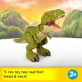 thumbnail image 2 of Fisher-Price Imaginext Jurassic World Rebirth Tyrannosaurus Rex Dinosaur Action Figure with Motion, 2 of 6