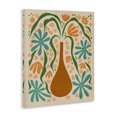 thumbnail image 2 of Stupell Industries Bohemian Retro Floral Shapes Vase Canvas Art, 16 x 20, by Ziwei Li, 2 of 7