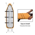 thumbnail image 5 of HELLHERO Easter Ironing Board Covers 15"x54" Elastic Edge Ironing Board Dust-Proof Cover Non-Slip 3 Fasteners, 5 of 6