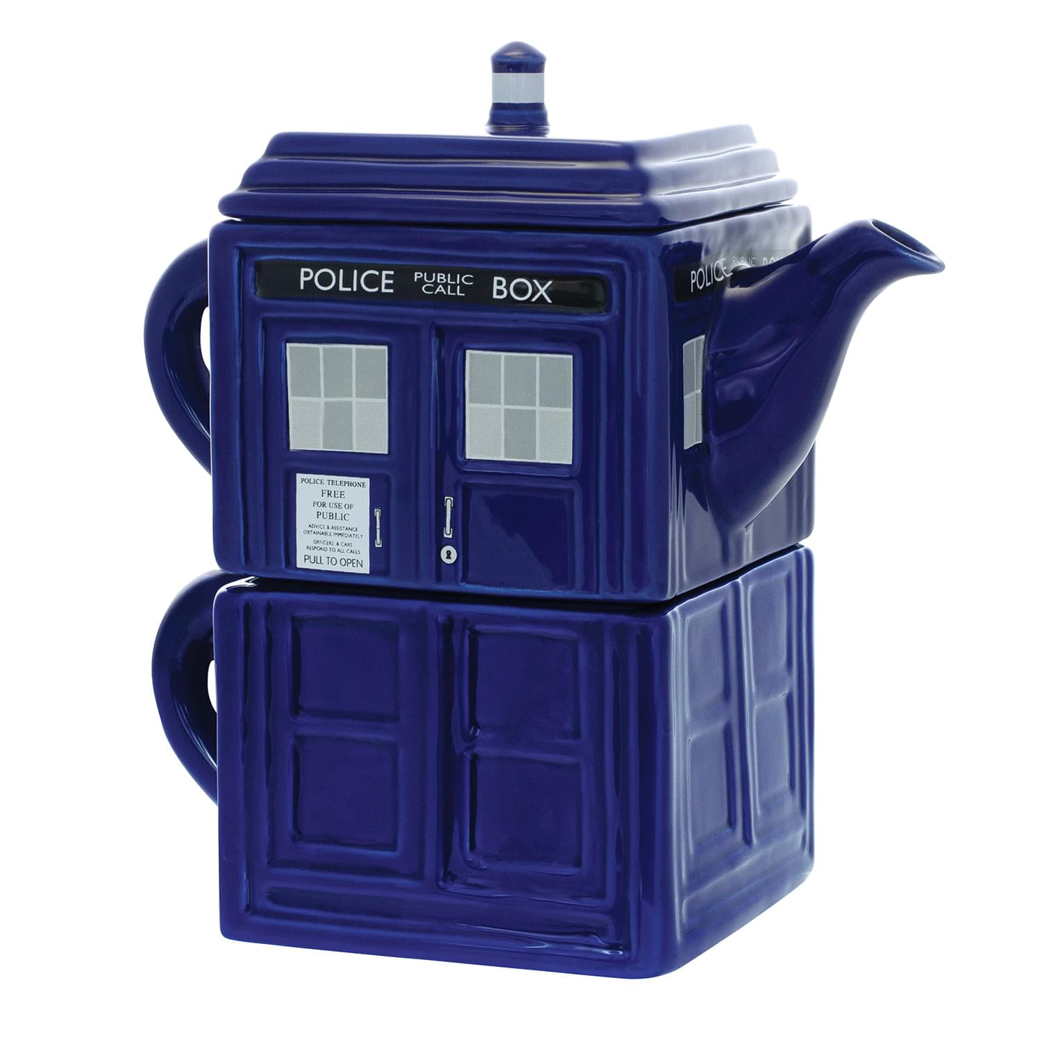 Doctor Who Tardis Ceramic Teapot 