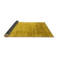 thumbnail image 2 of Ahgly Company Indoor Rectangle Oriental Yellow Modern Area Rugs, 8' x 10', 2 of 4