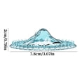 thumbnail image 3 of Sentmoon 10 Pcs Filtre de Toilette Jetable pour Maison 10 Pcs Filtres de Drain de Sol Iceberg Jetables pour Salle de Bain, Évier de Cuisine, Toilettes, Solution Anti-Odeurs et Piège à Cheveux, 3 of 9