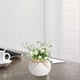 thumbnail image 5 of Maceta de plástico de estilo moderno: florero decorativo para estantería,repisa,mesa,chimenea,mesa de centro y sala, 5 of 6