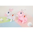 thumbnail image 3 of Cute dancing baby bunny toy with cute battery-powered music for babies little rabbit 3D light music jumping rabbit toy (White), 3 of 5