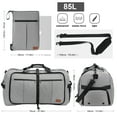 85L Duffle Bag for Men Women, 28'' Extra Large Foldable Duffle Bag for