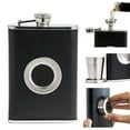 thumbnail image 7 of Limei Pocket Flask Leak-proof 1 Set 8oz Wine Pocket Flask with Funnel Cup Set Rust-proof Great for Pub, 7 of 7
