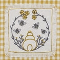 thumbnail image 5 of VHC Brands Embroidered Bee Decorative Whimsy, Kitchen Tea Towel- 4 Pack, 5 of 5