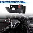 thumbnail image 3 of Mango de puerta interior del lado del pasajero delantero y del lado del pasajero trasero derecho para Kia Optima 2006-2010, mango de puerta interior No.826202G000, gris negro, 1 pieza, 3 of 6