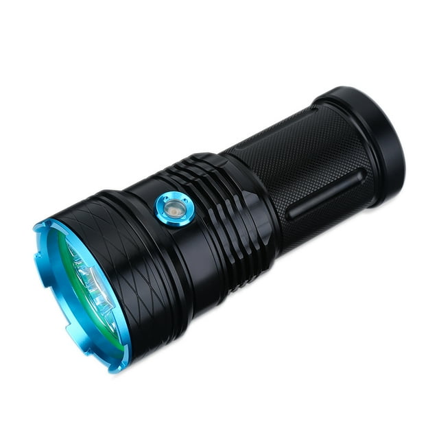 ATTOE Lampe de Poche Légère Portable d'Extérieur 3 Modes en Alliage d'Aluminium, Brillante et Imperméable-081401