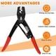 thumbnail image 5 of HS-16 Crimper Plier Ratchet Type Bare Terminal Crimping Pliers, 5 of 5