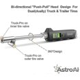 thumbnail image 3 of Digital Tire Pressure Gauge 230 Psi Heavy Duty Dual Head Stainless Steel Made For Truck And Rv With Backlit Lcd And Flashlight, 3 of 4