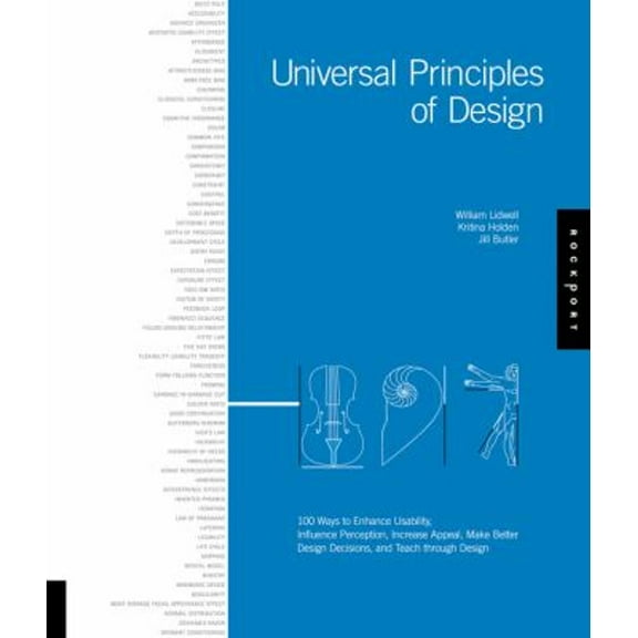 Pre-Owned Universal Principles of Design : 100 Ways to Enhance Usability, Influence Perception, Increase Appeal, Make Better Design Decisions, and Teach Through Design (Hardcover) 9781592530076