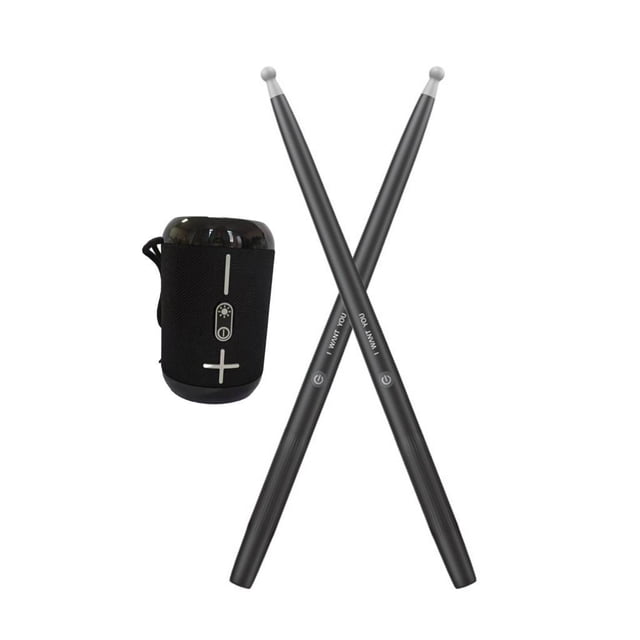Baquetas de aire con baquetas Juego de batería electrónica Juego de baquetas de aire electrónicas Con caja de voz