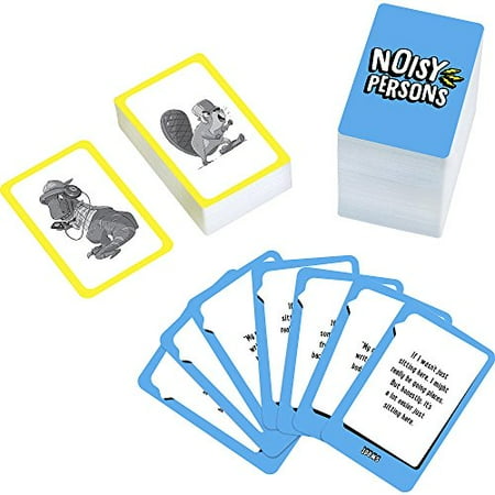 Enc Card - Mattel The Toy Box Noisy Persons Card Game