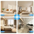 thumbnail image 4 of ZAFLY 55”w Oversized Chaise Lounge Indoor, Corduroy Cloud Chair with 3 Pillows, Big Comfy Chair with Cup Holder - Gray, 4 of 8