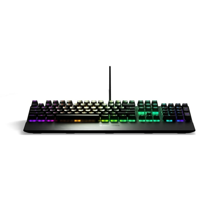 SteelSeries Apex 5 Mechanical Gaming Keyboard – Hybrid Blue Switch