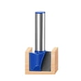 thumbnail image 5 of Unique Bargains 17mm Dia 8mm Shank Bottom Cleaning Router Bit 2 Flutes Carbide Tipped Cutter Uncoated for Woodworking, 5 of 5