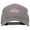 Grey, variant on NASA Logo Symbol Heat Transfer Solid Cotton Twill Pro Style Cap - Red OSFM