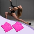 thumbnail image 4 of 2 fundas de gamuza para zapatos de stripper de pole dance, antiarañazos y antideslizantes. Rosa roja XL, 4 of 5