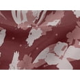 thumbnail image 4 of oneOone Viscose Jersey Maroon Fabric Florals Craft Projects Decor Fabric Printed By The Yard 60 Inch Wide-JCQ, 4 of 4
